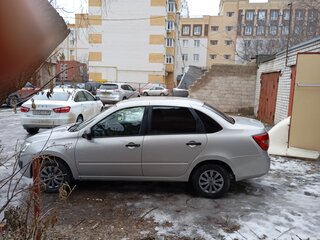 2017 Lada (ВАЗ) Granta I, серебристый, 470000 рублей, вид 2