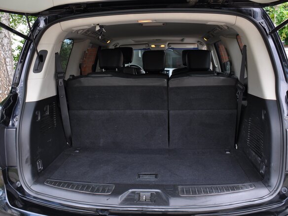 2013 Nissan Patrol VI (Y62), чёрный, 2600000 рублей - вид 11