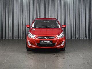 2011 Hyundai Solaris I, красный, 1194000 рублей, вид 3