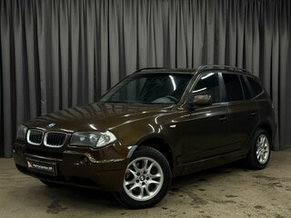 2004 BMW X3 25i I (E83), коричневый, 749777 рублей, вид 1