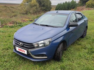 2017 Lada (ВАЗ) Vesta I, синий, 715000 рублей, вид 1