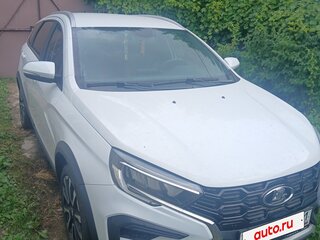2024 Lada (ВАЗ) Vesta SW Cross I Рестайлинг (NG), белый, 1520000 рублей, вид 1