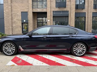 2015 BMW 7 серии Long 750Li xDrive VI (G11/G12), синий, 2890000 рублей, вид 5