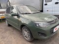 2013 Lada (ВАЗ) Kalina II, зелёный, 281000 рублей - вид 1
