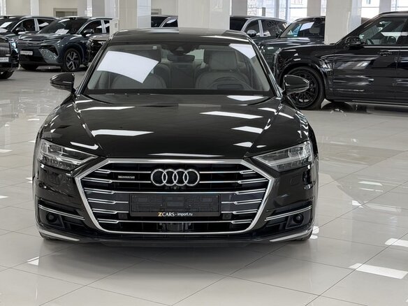 2018 Audi A8 Long 55 TFSI IV (D5), чёрный, 5700000 рублей - вид 9