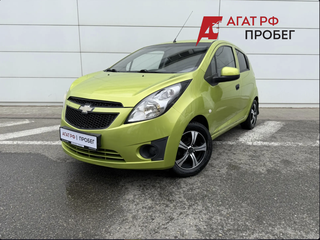 2011 Chevrolet Spark III, зелёный, 560000 рублей, вид 1