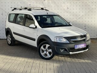 2019 Lada (ВАЗ) Largus Cross I, белый, 910000 рублей, вид 3