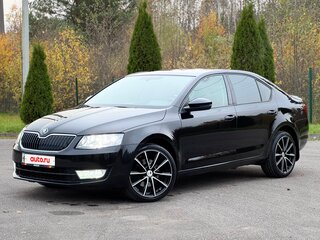 2013 Skoda Octavia III (A7), чёрный, 1050000 рублей, вид 1