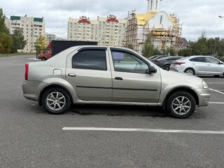 2010 Renault Logan I Рестайлинг, бежевый, 310000 рублей, вид 4