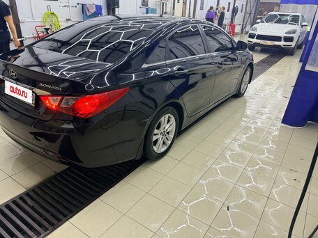 2011 Hyundai Sonata VI (YF), чёрный, 800000 рублей, вид 3