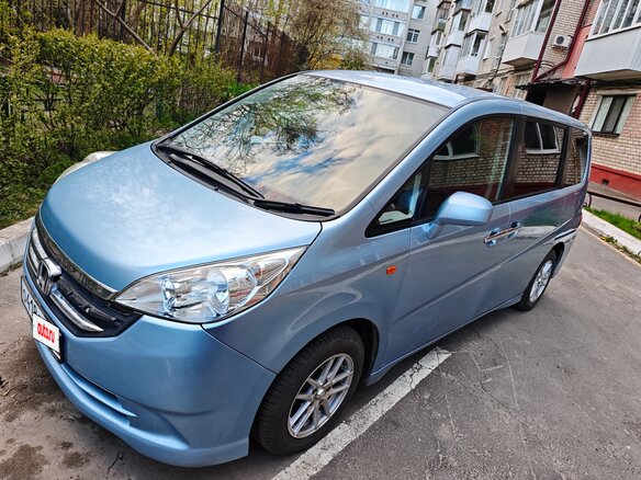 2009 Honda Stepwgn III, голубой, 1135000 рублей