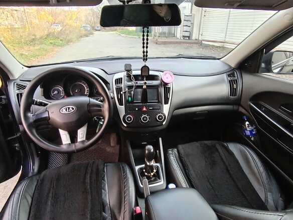 2011 Kia Ceed I Рестайлинг, чёрный, 780000 рублей - вид 8