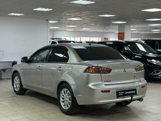 2012 Mitsubishi Lancer X Рестайлинг, серебристый, 649000 рублей, вид 4