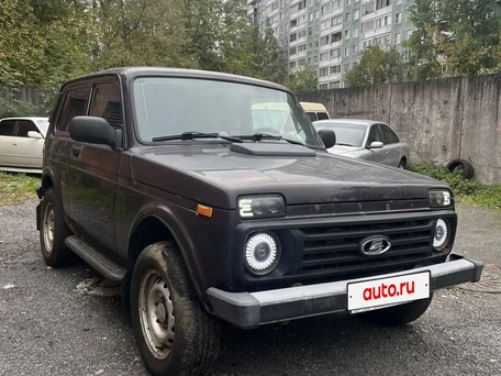 2015 Lada (ВАЗ) 2121 (4x4) I Рестайлинг, фиолетовый, 450000 рублей, вид 3