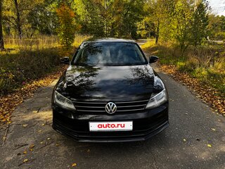 2016 Volkswagen Jetta VI Рестайлинг, чёрный, 1360000 рублей, вид 5