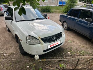 2018 Lada (ВАЗ) Priora I Рестайлинг, белый, 450000 рублей, вид 1