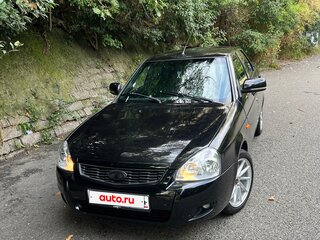 2011 Lada (ВАЗ) Priora I, чёрный, 370000 рублей, вид 3