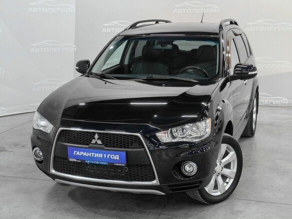 2012 Mitsubishi Outlander II Рестайлинг, чёрный, 1430000 рублей - вид 23