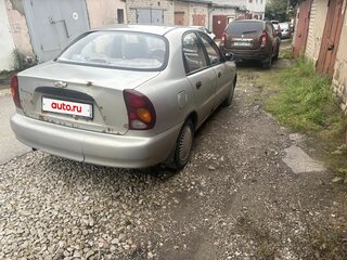 2007 Chevrolet Lanos I, серебристый, 180000 рублей, вид 4