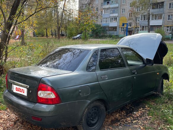 2009 Lada (ВАЗ) Priora I, синий - вид 2