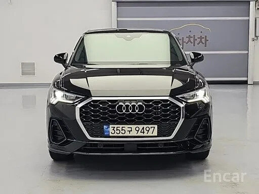 2023 Audi Q3 Sportback 35 TDI II (F3), чёрный, 2476000 рублей - вид 1