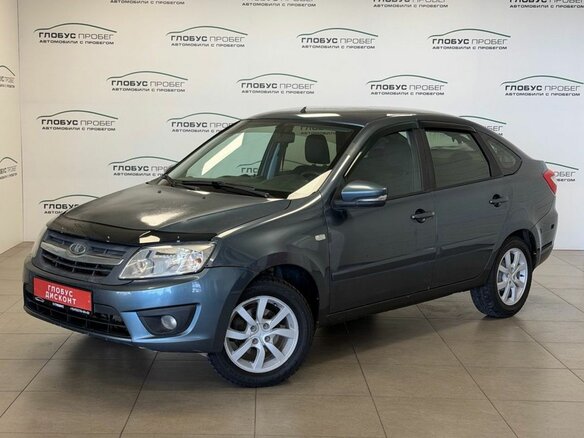 2014 Lada (ВАЗ) Granta I, серый, 380000 рублей