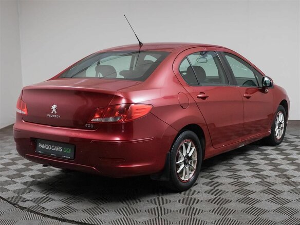 2013 Peugeot 408 I, красный, 539000 рублей - вид 4