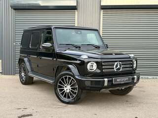 2022 Mercedes-Benz G-Класс 400 d III (W463), чёрный, 14150000 рублей, вид 4