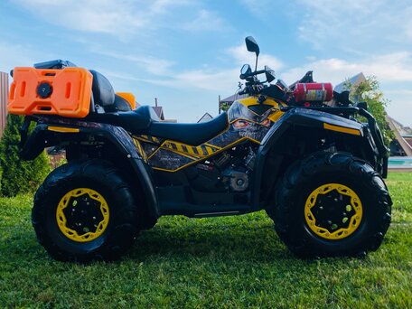 2012 BRP Can-Am Outlander 800, жёлтый, 850000 рублей, вид 3