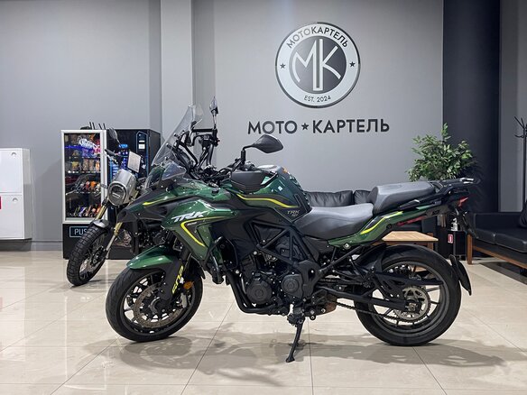 2023 Benelli TRK 502, зелёный, 420000 рублей