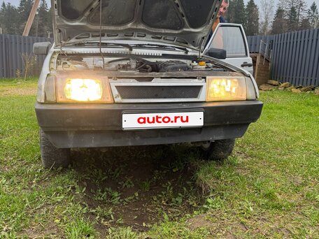2004 Lada (ВАЗ) 21099, серебристый, 95000 рублей, вид 3