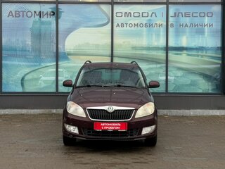 2012 Skoda Fabia II Рестайлинг, красный, 520000 рублей, вид 2