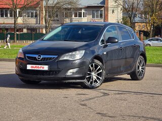 2011 Opel Astra J, чёрный, 640000 рублей, вид 1