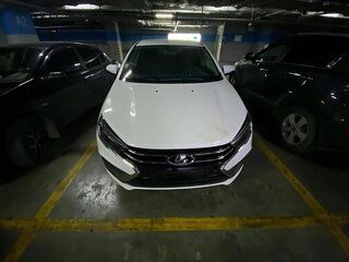 2023 Lada (ВАЗ) Vesta I Рестайлинг (NG), белый, 925000 рублей, вид 3