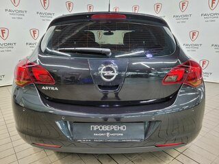 2011 Opel Astra J, чёрный, 585000 рублей, вид 3
