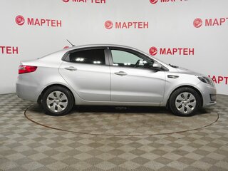 2014 Kia Rio III, чёрный, 837000 рублей, вид 4
