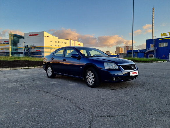2008 Mitsubishi Galant IX Рестайлинг, синий, 685000 рублей - вид 16