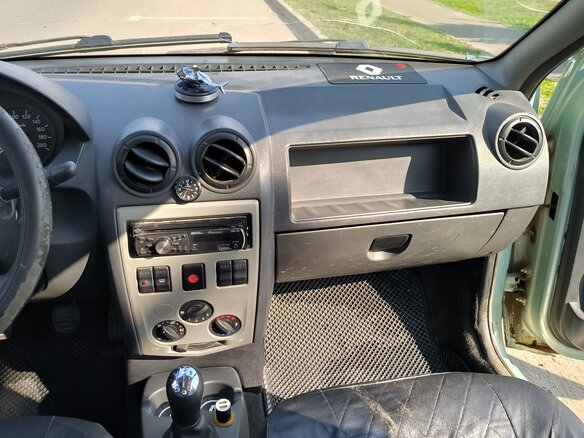 2007 Renault Logan I, зелёный, 95000 рублей - вид 7