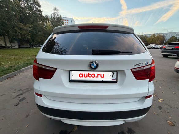 2011 BMW X3 20d xDrive II (F25), белый, 1700000 рублей - вид 3