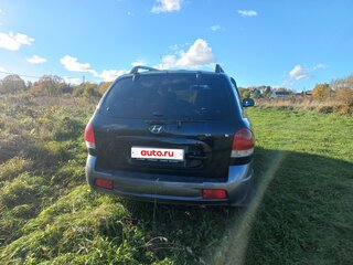 2005 Hyundai Santa Fe I, чёрный, 550000 рублей, вид 4