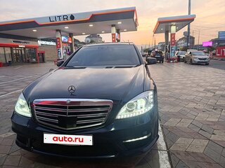 2007 Mercedes-Benz S-Класс 500 Long V (W221), синий, 1250000 рублей, вид 1