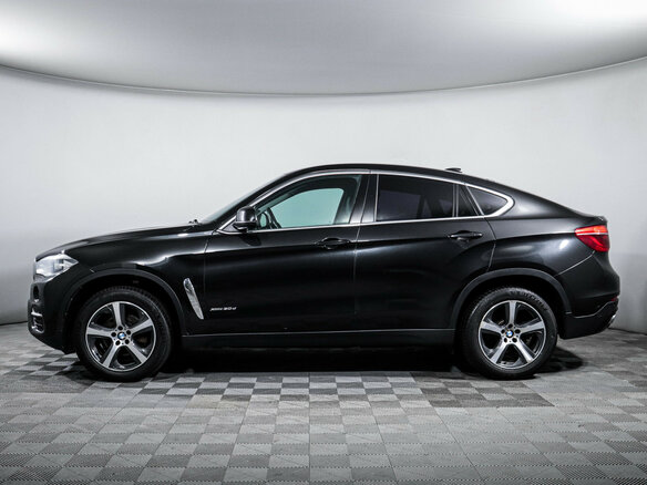 2016 BMW X6 30d II (F16), чёрный, 3910500 рублей - вид 7