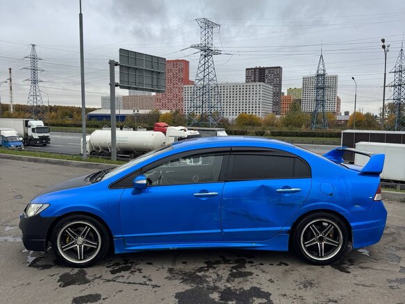 2008 Honda Civic VIII, синий, 430000 рублей - вид 8
