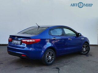 2012 Kia Rio 4-speed III, синий, 809000 рублей, вид 5