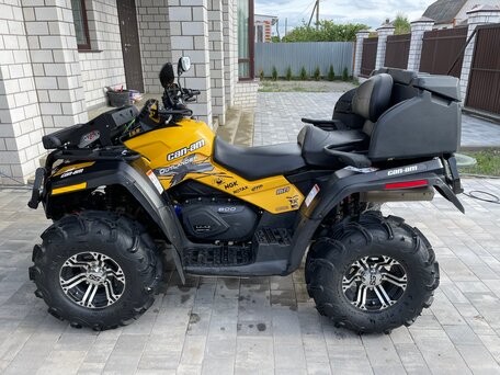 2012 BRP Can-Am Outlander 800, чёрный, 1050000 рублей, вид 3