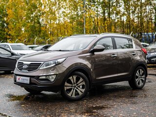 2013 Kia Sportage III, коричневый, 1150000 рублей, вид 1