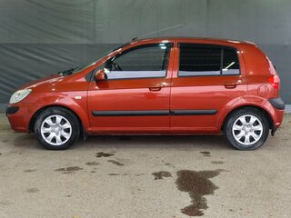 2010 Hyundai Getz I Рестайлинг, красный, 449000 рублей, вид 4