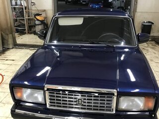 2007 Lada (ВАЗ) 2107, синий, 85000 рублей, вид 4