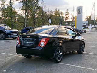 2012 Chevrolet Aveo II, чёрный, 392000 рублей, вид 5