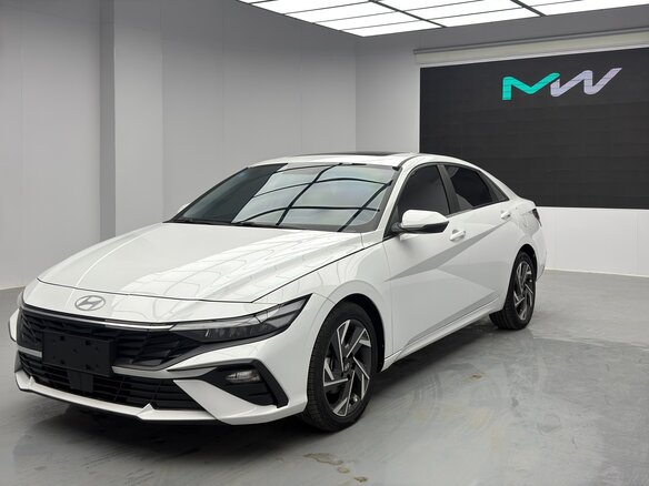 2023 Hyundai Elantra VII (CN7) Рестайлинг, белый, 1700000 рублей